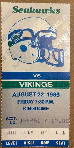 Minnesota vikings ticket stubs - ticket,